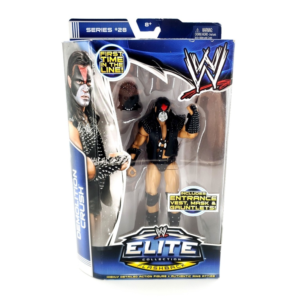 WWE Mattel Elite Series 28 Demolition Crush Legends Series Action Figure Sealed